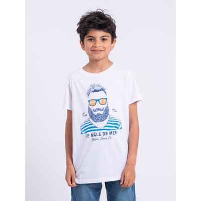 T-shirt Manches Courtes Col Rond Pur Coton Nabarzu-j RITCHIE