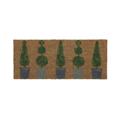 Topiary Printed Coir Doormat Insert MY MAT COIR