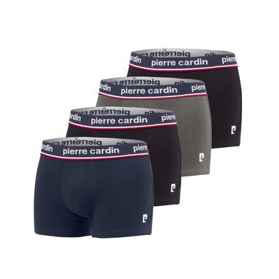 Boxers coton French Lot de 4 PIERRE CARDIN