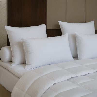 Oreiller 3 chambres, 90% duvet 10% plumettes, mi-ferme  DROUAULT