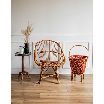 Fauteuil en rotin Martin N°47 - Bon état DEBONGOUT