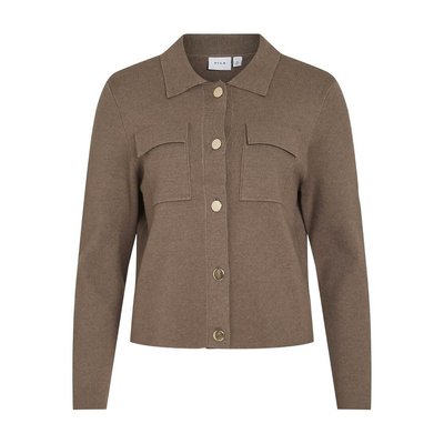Pull boutonné col chemise VILA