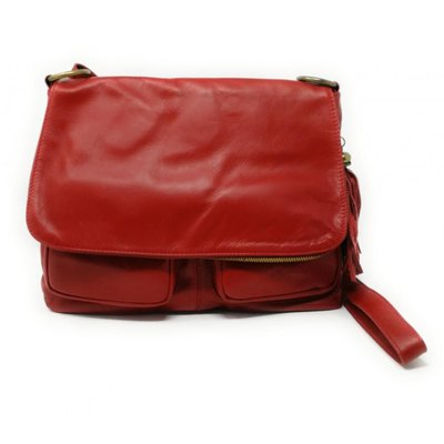 Sac bandoulière en cuir souple italien AVRIL OH MY BAG