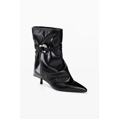 Bottes à talons effet cuir DESIGUAL