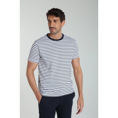 T-shirt manches courtes coton STRIPES GENTLEMAN FARMER