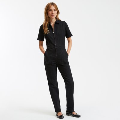 Jumpsuit met rits, in denim LA REDOUTE COLLECTIONS