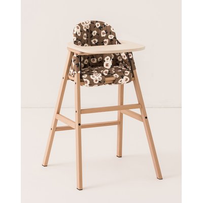 Ensemble chaise évolutive 3 en 1 avec plateau et coussin GROWING GREEN NOBODINOZ