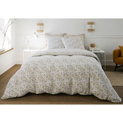 Housse couette 240X220cm avec taie(s) oreiller en gaze de coton, Loucile BATON ROUGE