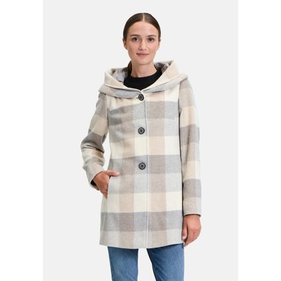 Manteau court à capuche AMBER & JUNE