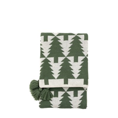 Knitted Christmas Tree Throw SO'HOME