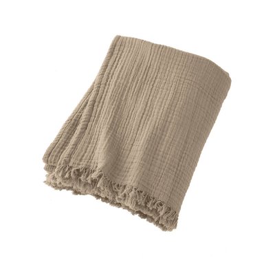 Plaid quadruple gaze de coton Gaia EDEN