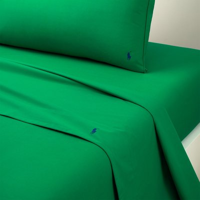 Drap plat en percale de coton, POLO PLAYER RALPH LAUREN HOME