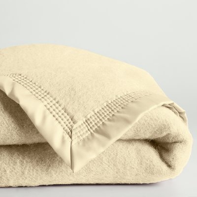 Cobertor em lã virgem Woolmark 350 gr/m² LA REDOUTE INTERIEURS