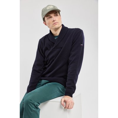 Pull col châle en laine ARMOR-LUX