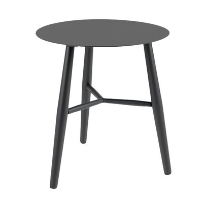 Bout de canapé jardin en aluminium noir STOCKHOLM PIER IMPORT