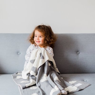 Couverture bébé tricotée KINDSGUT