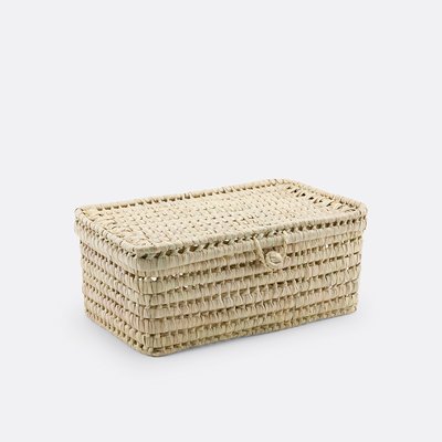 Baúl de hoja de palmera L47 cm, Ghada LA REDOUTE INTERIEURS