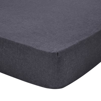 Drap housse uni en flanelle de coton, bonnet de 30cm, FRISSON ESSIX