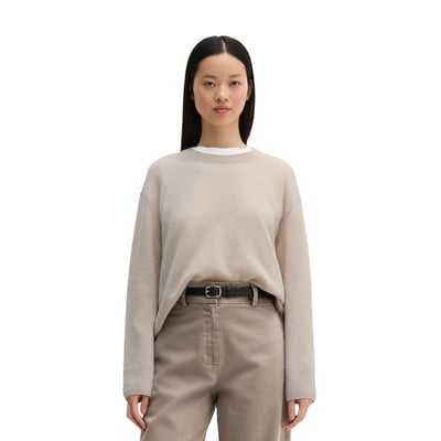 Pull en vrac en laine d'agneau moelleuse MARC O'POLO
