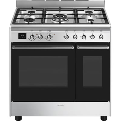 Piano de cuisson gaz 5 feux 90 cm SMEG