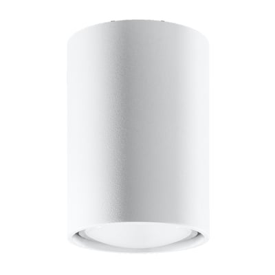 Plafonnier Acier Blanc GU10 1 Lagos 10 EDEN