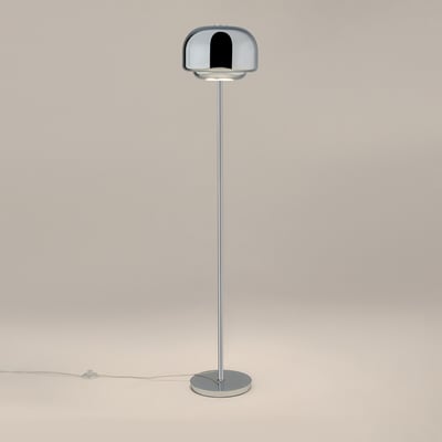 Kinoko Chrome-Plated Iron Floor Lamp LA REDOUTE INTERIEURS