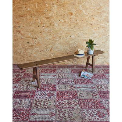 Banc de ferme en bois Antoine N°430 - Bon état DEBONGOUT