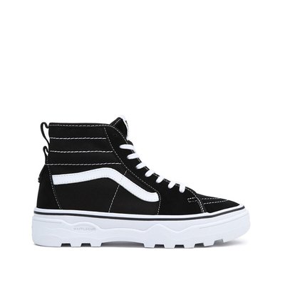 Vans negras altas mujer sale