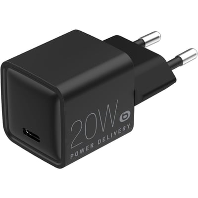Chargeur 20W charge rapide USB-C Noir ESSENTIEL B