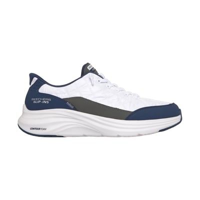 Baskets Skechers Slip-Ins: Contour Foam blanches et à slip-on SKECHERS