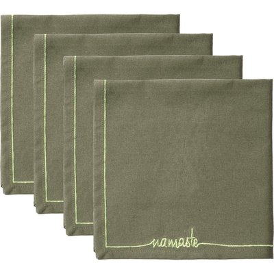Serviette de table (x4) coton NAMASTE FEBRONIE