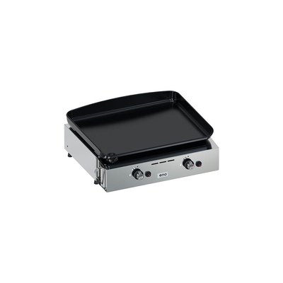 Plancha gaz Initial 50 Inox 2 brûleurs à poser, 47x36 cm ENO