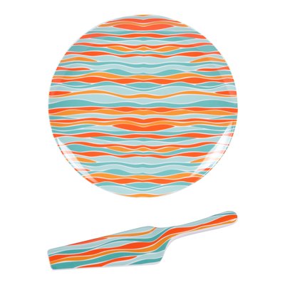 Plat à tarte 31 cm + pelle  -ALIZÉE TABLE PASSION