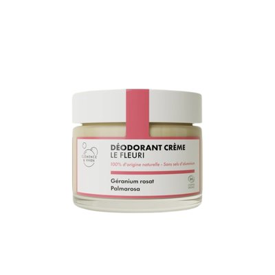 Déodorant crème Le Fleuri CLEMENCE ET VIVIEN