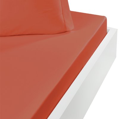Drap housse en percale lavée bonnet 30 cm HOME WASHED SENSEI MAISON