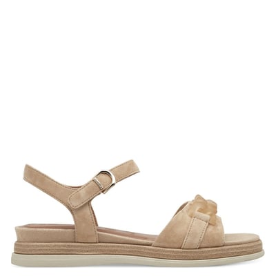 Sandale à talon en cuir TAMARIS