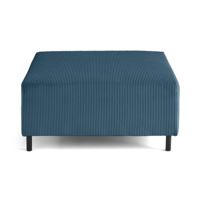 Pouf en Velours côtelé  - EDINBURG LISA DESIGN
