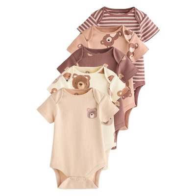 Bodies à manches courtes bébé, lot de 5 NEXT