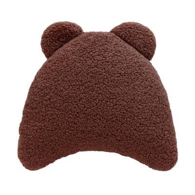 Coussin décoratif ours enfant en peluche BEARLY MEOW BABY
