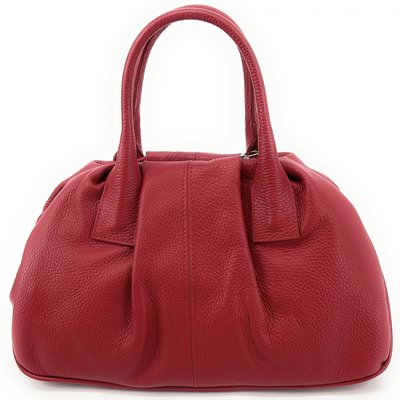 Grand sac bowling en cuir grainé italien ORION OH MY BAG