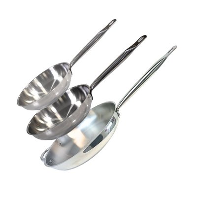 Lot de 3 poêles PROFI THERM ELO