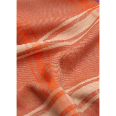 Écharpe 100 % laine à carreaux MANGO