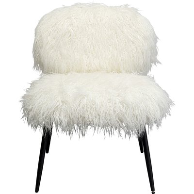 Fauteuil faux poils longs, HAIRY KARE DESIGN