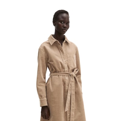 Robe en velours côtelé, coupe classique avec une texture rainurée décontractée MARC O'POLO