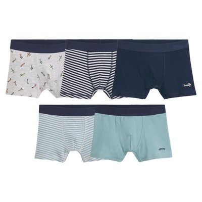 Lot de 5 boxers LA REDOUTE COLLECTIONS