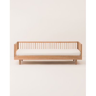 Lit individuel PURE en chêne massif + extension canapé NOBODINOZ