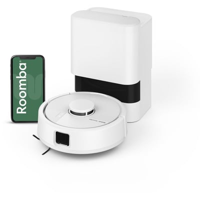 Robot Aspirateur Laveur Roomba Mini Blanc F155240 I ROBOT