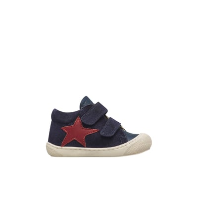 Chaussures premiers pas en cuir et suède KOLDE VL NATURINO