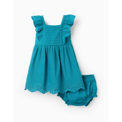 Robe + Bloomer avec Broderie Anglaise  Brothers & Sisters ZIPPY