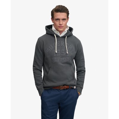 Sweat à capuche Tonal Applique coupe décontractée SUPERDRY